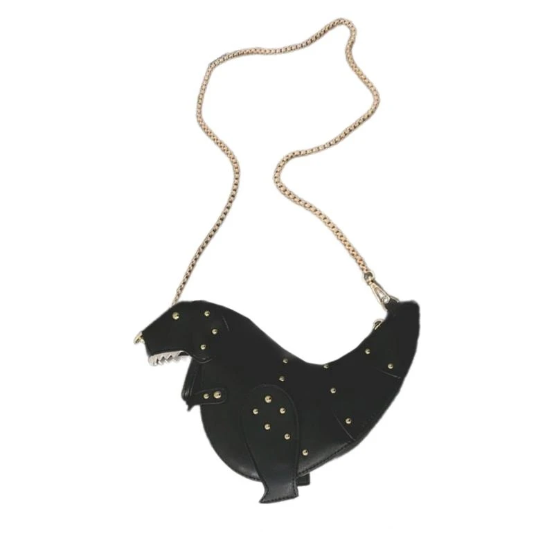 X7XC Fashionable Dinosaur CrossBody Bag Lovely Shoulder Purse with Chain Strap
X7XC Fashionable Dinosaur CrossBody Bag Lovely Shoulder Purse with Chain Strap