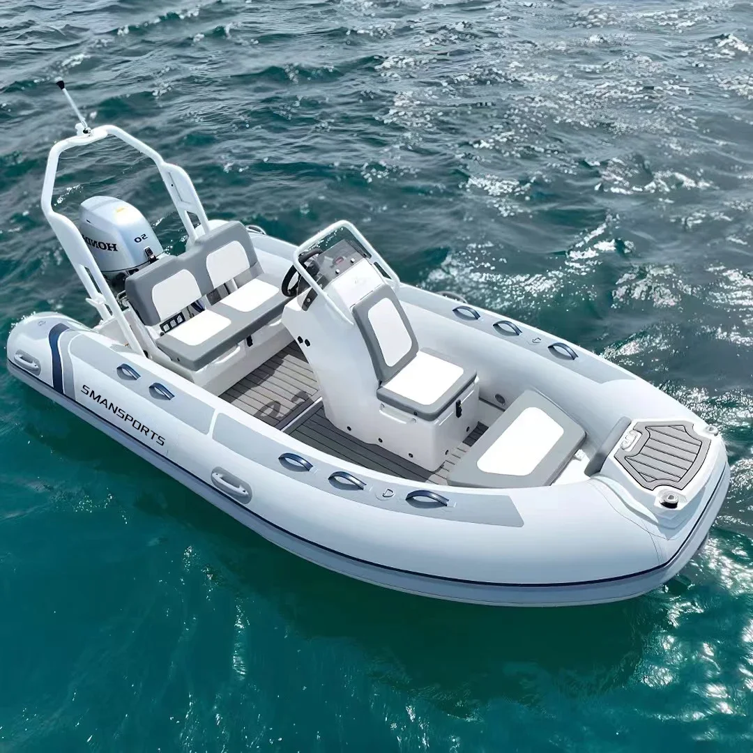 Marine Grade Aluminum Hull Rigid Bottom Inflatable Luxury Sport Boat 420cm with Hyplon or Pvc Tube
Marine Grade Aluminum Hull Rigid Bottom Inflatable Luxury Sport Boat 420cm with Hyplon or Pvc Tube