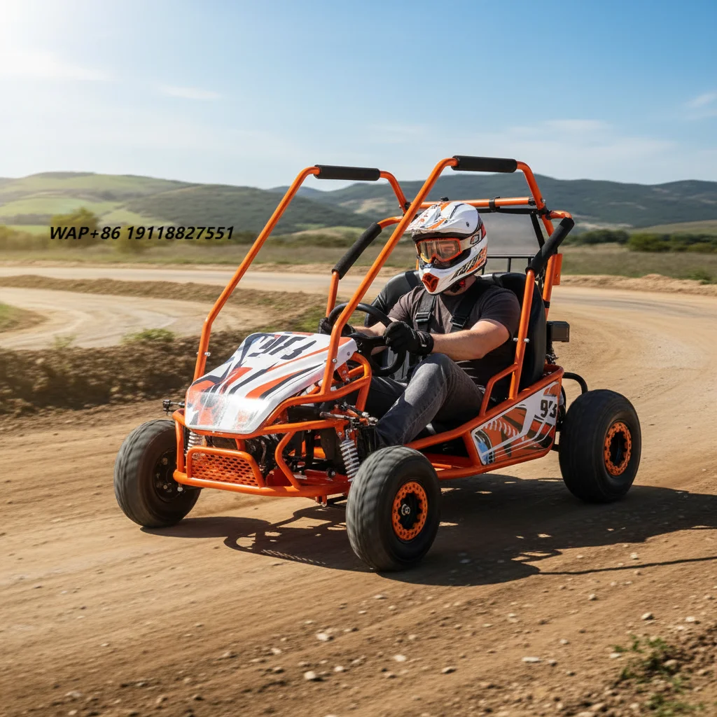 120cc 4-Stroke Air Oil Cooled Off Road Go Kart Electric Start Hydraulic Brake 190kg Load Capacity Family Kids Buggy
120cc 4-Stroke Air Oil Cooled Off Road Go Kart Electric Start Hydraulic Brake 190kg Load Capacity Family Kids Buggy
