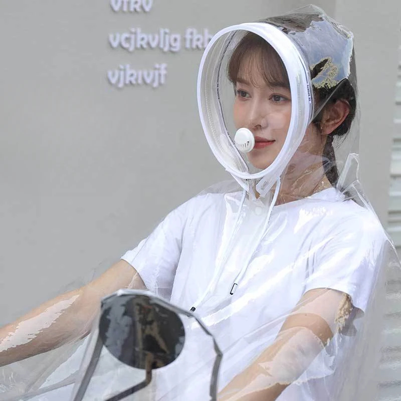 Windproof Rainproof and Waterproof Mask for Electric Vehicle Raincoat Transparent Instrument Visible with Exhalation Valve
Windproof Rainproof and Waterproof Mask for Electric Vehicle Raincoat Transparent Instrument Visible with Exhalation Valve