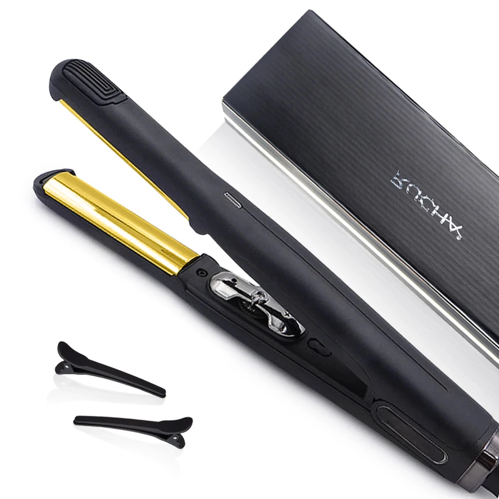 Curved Plate Hair Curler Mirror Titanium Hair Flat Iron 450°F Curling Irons Salon Hair Styling Tools Dual Voltage
Curved Plate Hair Curler Mirror Titanium Hair Flat Iron 450°F Curling Irons Salon Hair Styling Tools Dual Voltage