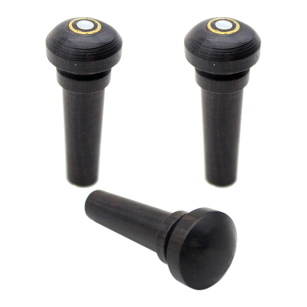 Violin Ebony Endpin Fisheye Tailpin Set Premium Quality Instrument Parts Accessories Wooden Bridge Peg Studs Sturdy Durable
Violin Ebony Endpin Fisheye Tailpin Set Premium Quality Instrument Parts Accessories Wooden Bridge Peg Studs Sturdy Durable