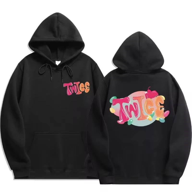 Korean Version of Versatile Sweater Fans Support Singer Group TWICE Peripheral Print Autumn and Winter Hoodie Sweater
Korean Version of Versatile Sweater Fans Support Singer Group TWICE Peripheral Print Autumn and Winter Hoodie Sweater