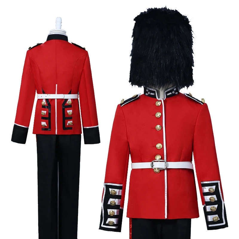 Halloween Costume For Children British Royal Guard Uniform Boys Cosplay Costume Dress Up Princ Soldier Uniform Party Performance
Halloween Costume For Children British Royal Guard Uniform Boys Cosplay Costume Dress Up Princ Soldier Uniform Party Performance