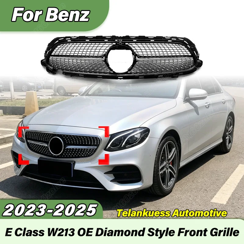 For Mercedes W205 Benz C S205 C205 2021 2022 2023 Car Diamond Style Air Intake Grille Sports Racing Radiator Protective Cover
For Mercedes W205 Benz C S205 C205 2021 2022 2023 Car Diamond Style Air Intake Grille Sports Racing Radiator Protective Cover