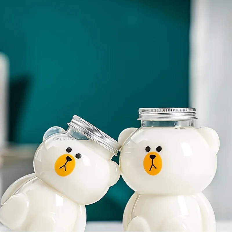 5PCS Plastic Bottles, 16.91oz, Creative Sitting Bear Style, Transparent Plastic Bottle For Milk Tea Cold Drink,
5PCS Plastic Bottles, 16.91oz, Creative Sitting Bear Style, Transparent Plastic Bottle For Milk Tea Cold Drink,