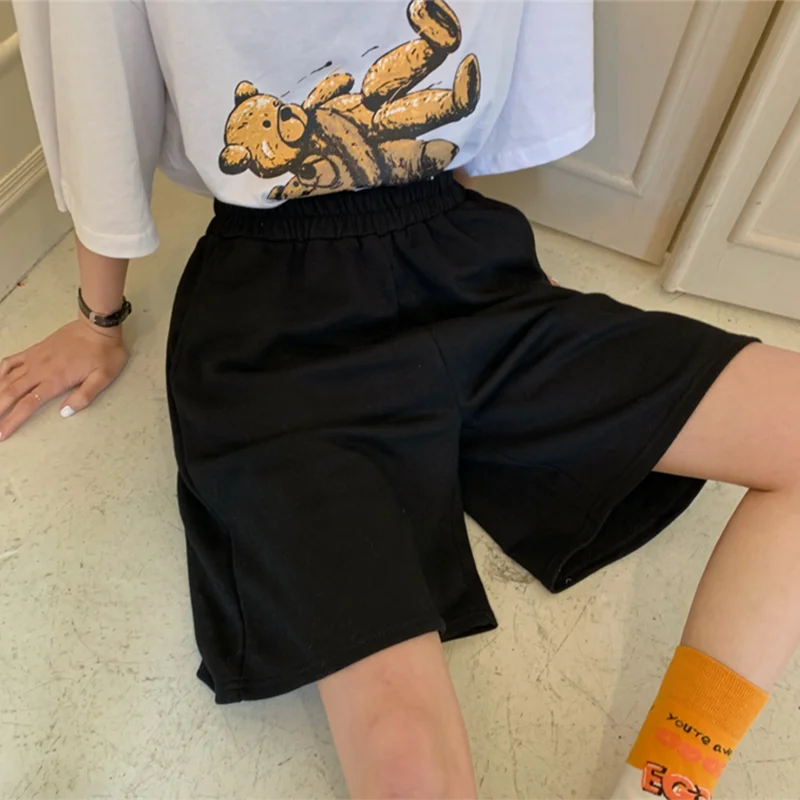 2025 Summer Wide Leg Casual Shorts Women Streetwear Harajuku High Waisted Short Pants Woman Elastic Waist Loose Sports Shorts
2025 Summer Wide Leg Casual Shorts Women Streetwear Harajuku High Waisted Short Pants Woman Elastic Waist Loose Sports Shorts