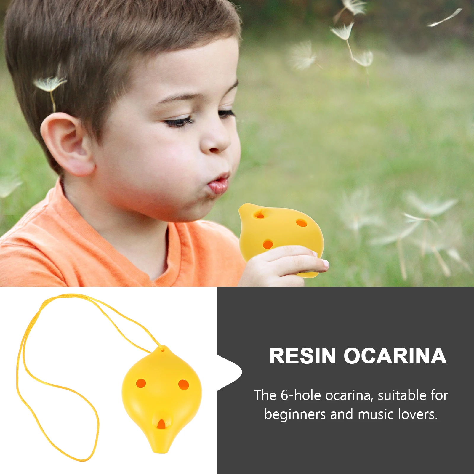 6 Holes C Ocarina Resin 6 Holes Ocarina Material Yellow R om String Kids Adults Music Instrument Birthday Gift
6 Holes C Ocarina Resin 6 Holes Ocarina Material Yellow R om String Kids Adults Music Instrument Birthday Gift
