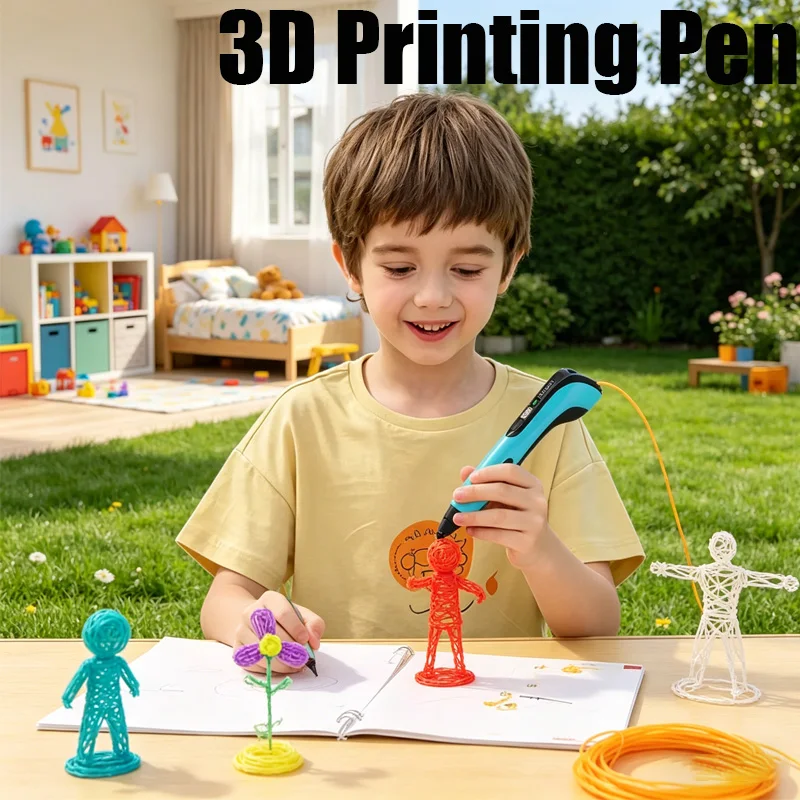 3D Pen For Kids Creatived Toy Diy 3D Printing Pen Type-c Rechargeable 3D Pens Set With 200m Pla Filament For Children Gift
3D Pen For Kids Creatived Toy Diy 3D Printing Pen Type-c Rechargeable 3D Pens Set With 200m Pla Filament For Children Gift