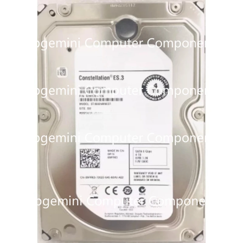 New For DELL 09PR63 9PR63 ST4000NM0033 4TB 7200RPM 128MB SATA 6Gb/s 3.5" Hard Drive
New For DELL 09PR63 9PR63 ST4000NM0033 4TB 7200RPM 128MB SATA 6Gb/s 3.5" Hard Drive