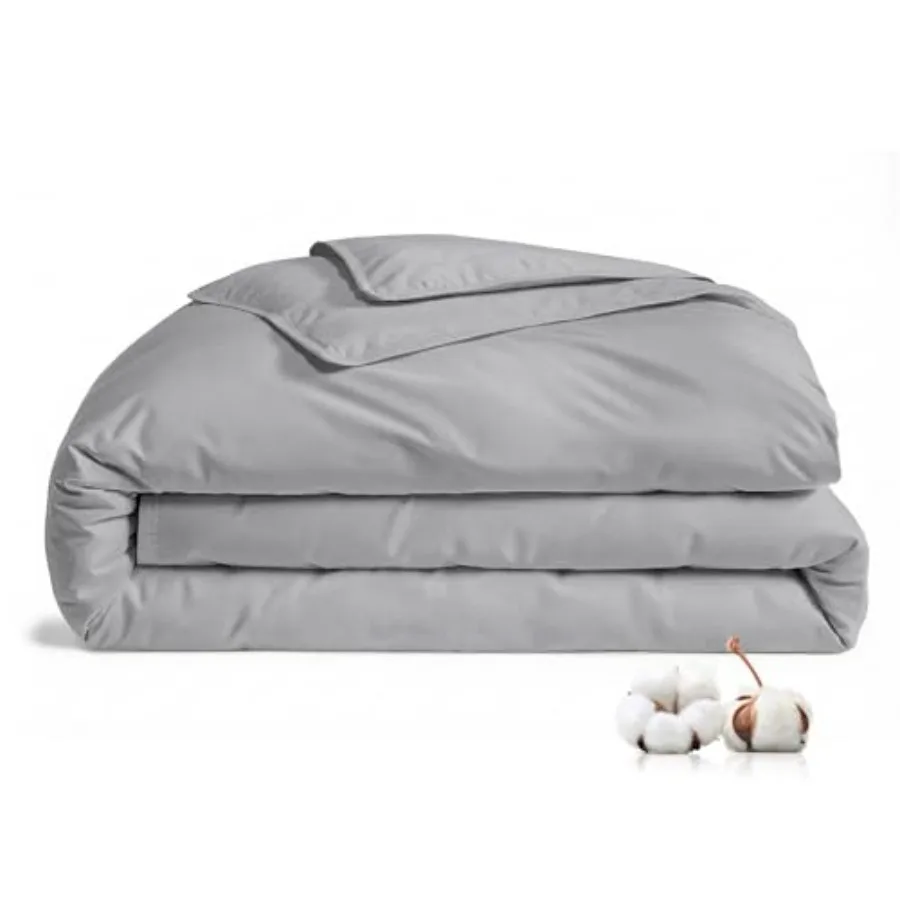 100% Cotton Duvet Cover, Hypoallergenic Bed Bug Proof Minimalist Comforter Cover Zipper-Featuring Antimicrobial Product Protect
100% Cotton Duvet Cover, Hypoallergenic Bed Bug Proof Minimalist Comforter Cover Zipper-Featuring Antimicrobial Product Protect