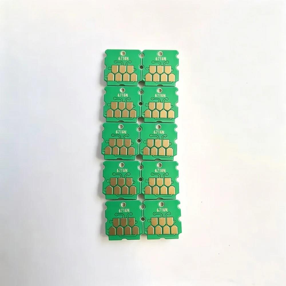 10 Pieces T6716 Maintenance Ink Tank Chip For Epson WorkForce Pro WF-C5710 WF-C5790 WF-C5290 WF-C5210 C529R 579R ET-8700 Printer
10 Pieces T6716 Maintenance Ink Tank Chip For Epson WorkForce Pro WF-C5710 WF-C5790 WF-C5290 WF-C5210 C529R 579R ET-8700 Printer