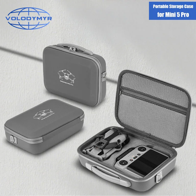 VOLODYMYR for DJI Mini 5 Pro Portable Handbag Shoulder Bag Crossbody Drone Case Storage Bag Drone Backpack Accessories
VOLODYMYR for DJI Mini 5 Pro Portable Handbag Shoulder Bag Crossbody Drone Case Storage Bag Drone Backpack Accessories