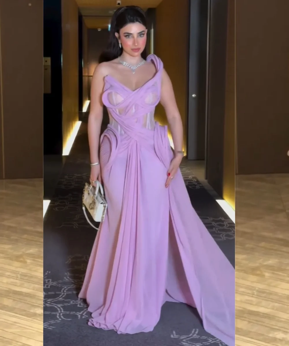 Customized Modern Style Chiffon Pleat A-line One-shoulder Long Bespoke Occasion Party Dresses Exquisite
Customized Modern Style Chiffon Pleat A-line One-shoulder Long Bespoke Occasion Party Dresses Exquisite