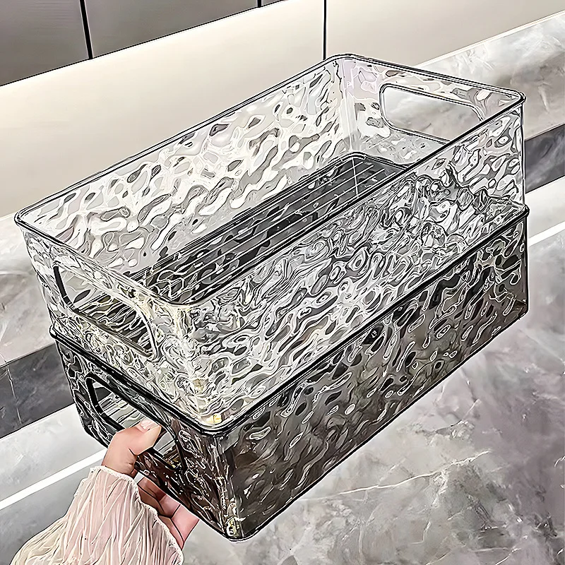 Transparent Glacier Pattern Storage Box, Household Rectangular Plastic Box, Desktop Cosmetics, Living Room Organizing Box
Transparent Glacier Pattern Storage Box, Household Rectangular Plastic Box, Desktop Cosmetics, Living Room Organizing Box