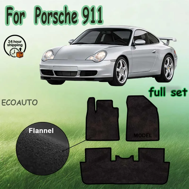 Nylon Suede Front velour rugs for Porsche 911 type. 996 Coupe (1997-2004) -Black
Nylon Suede Front velour rugs for Porsche 911 type. 996 Coupe (1997-2004) -Black
