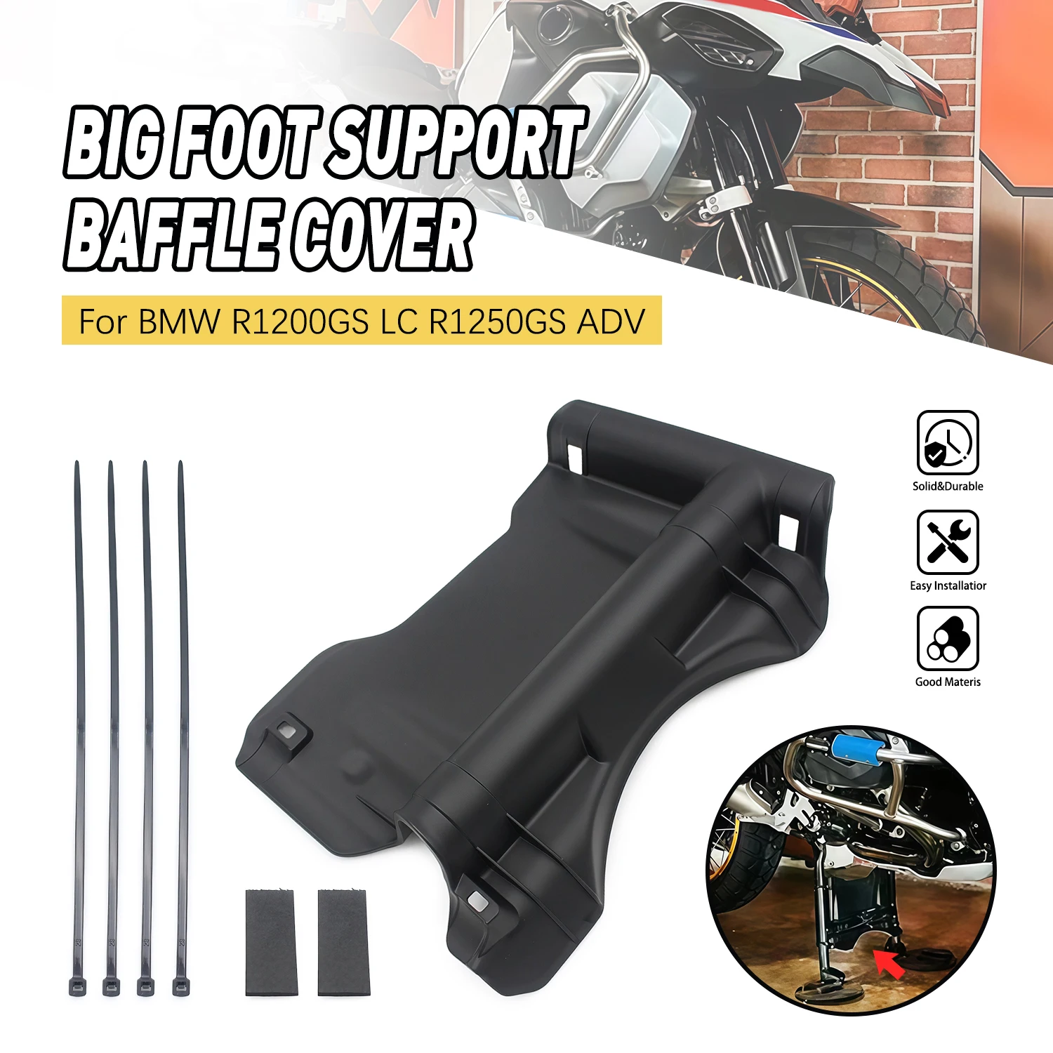For BMW R1200GS LC R1250GS ADV Adventure R 1200 GS R 1250 GS LC Center Stand Protection Plate Engine Guard Extension Accessories