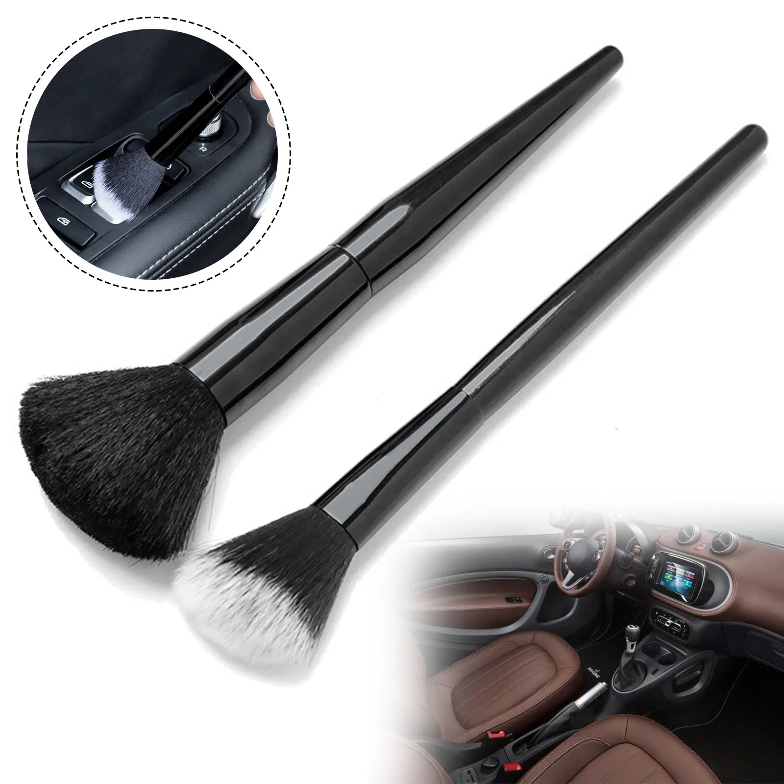 Ultra-Soft Car Detailing Brush Set Interior Exterior Air Vents Dashboard Cleaning Tools Auto Detail Tool Car Detailing Brush Kit
Ultra-Soft Car Detailing Brush Set Interior Exterior Air Vents Dashboard Cleaning Tools Auto Detail Tool Car Detailing Brush Kit