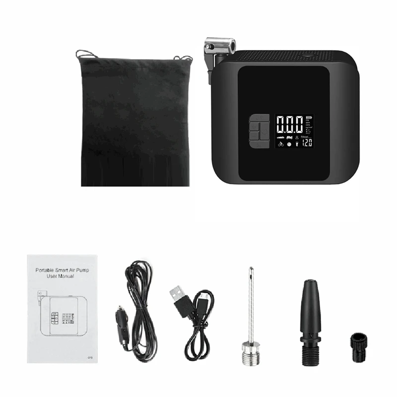 Car Air Compressor Electric Wireless Inflatable Tire Inflator Air Pump Rechargeable For Car Motorcycle Bike Black
Car Air Compressor Electric Wireless Inflatable Tire Inflator Air Pump Rechargeable For Car Motorcycle Bike Black