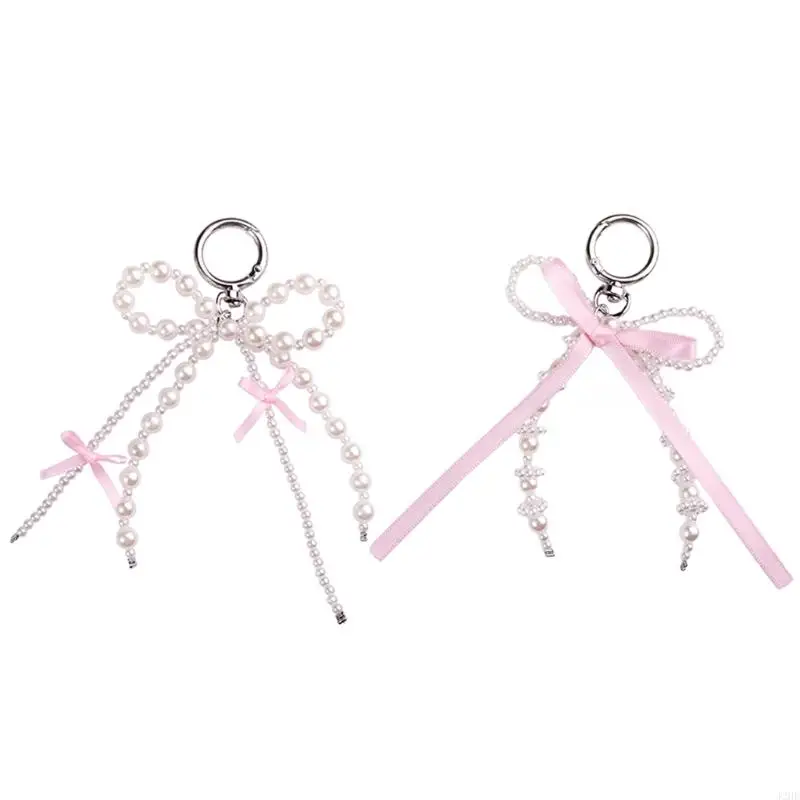 J2HE Pearls Beaded Bowknot Keychain Stylish Butterfly Knot Pendant Keyring Bag Charm
J2HE Pearls Beaded Bowknot Keychain Stylish Butterfly Knot Pendant Keyring Bag Charm