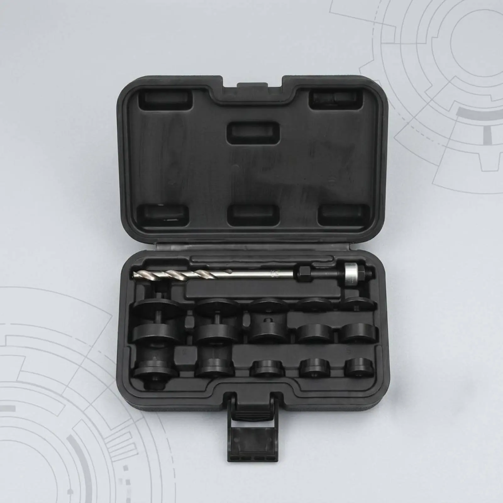 17 Pieces Parking Sensor Hole Cutter Precision Cutting Parking Sensor Drill Kit Car Bumper Cutter Set Burr Burrless Cuts
17 Pieces Parking Sensor Hole Cutter Precision Cutting Parking Sensor Drill Kit Car Bumper Cutter Set Burr Burrless Cuts