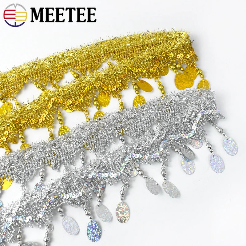 1-5M Meetee Sequins Tassel Fringes Sewing Curtains Stage Dresses Tassels Clothes Decorative Trimmings Stitching DIY Accessories
1-5M Meetee Sequins Tassel Fringes Sewing Curtains Stage Dresses Tassels Clothes Decorative Trimmings Stitching DIY Accessories