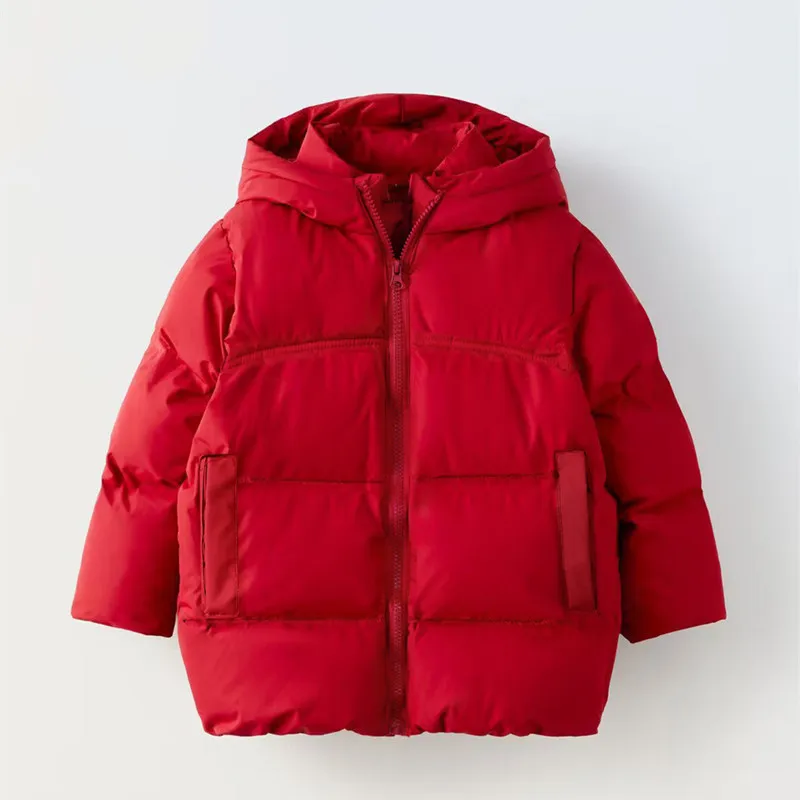 Children's Cotton-padded Jacket Winter Kids Thicken Warm Mid-Length Hooded Coat For Boys Girls 3-12 Years Clothes
Children's Cotton-padded Jacket Winter Kids Thicken Warm Mid-Length Hooded Coat For Boys Girls 3-12 Years Clothes