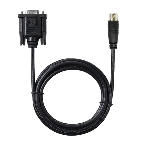 Kenwood Radio Programming Cable RS232 Serial DB9 Female to 8-pin Mini Din for Kenwood TM-D710 TM-D710A TM-D710E PG-5G