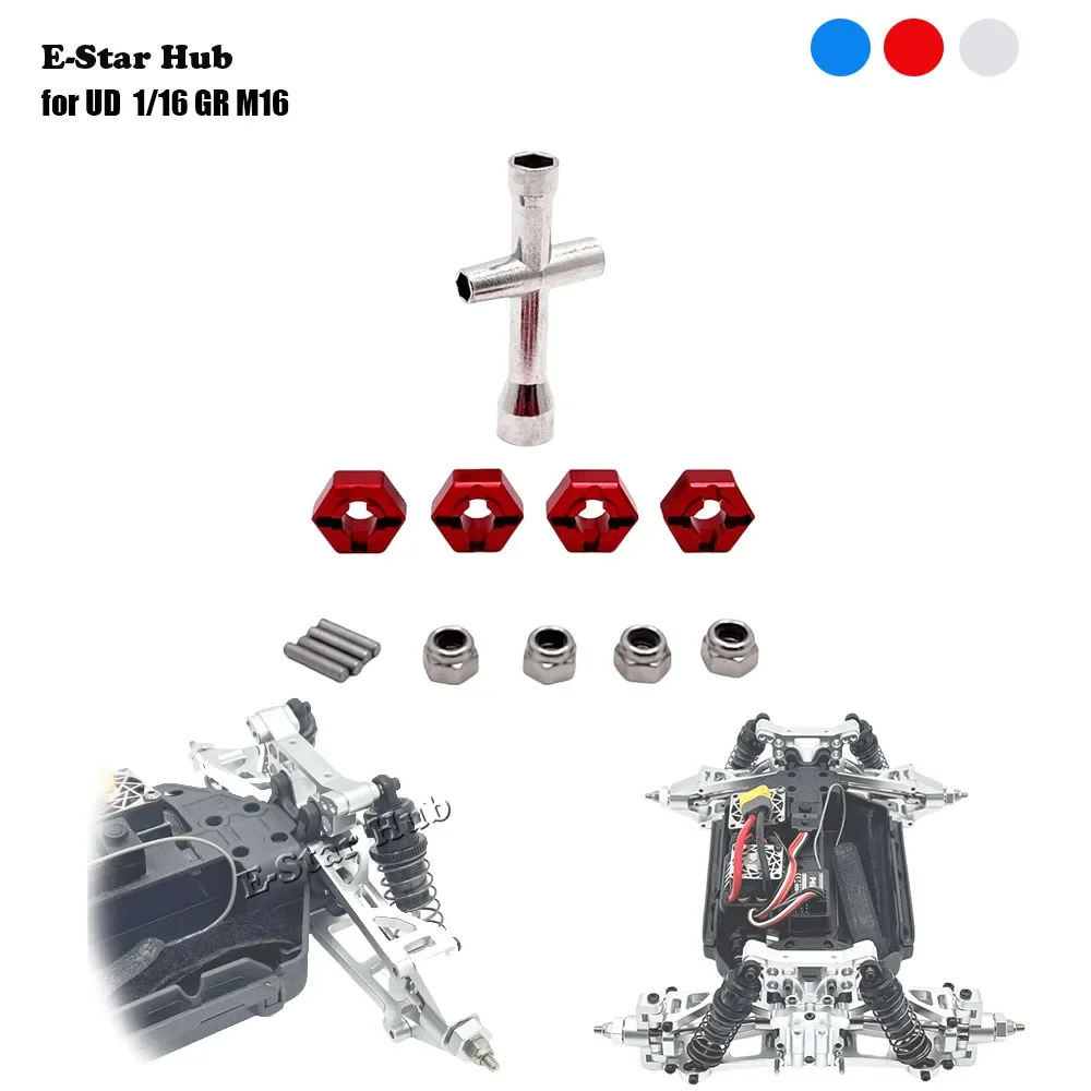 Гаечный ключ с шестигранной головкой, инструменты для ремонта, адаптер шестигранной ступицы колеса 12 мм, соединительный винт, гайка для 1/16 GR M16, металлические детали для обновления, радиоуправляемый автомобильный багги
Гаечный ключ с шестигранной головкой, инструменты для ремонта, адаптер шестигранной ступицы колеса 12 мм, соединительный винт, гайка для 1/16 GR M16, металлические детали для обновления, радиоуправляемый автомобильный багги