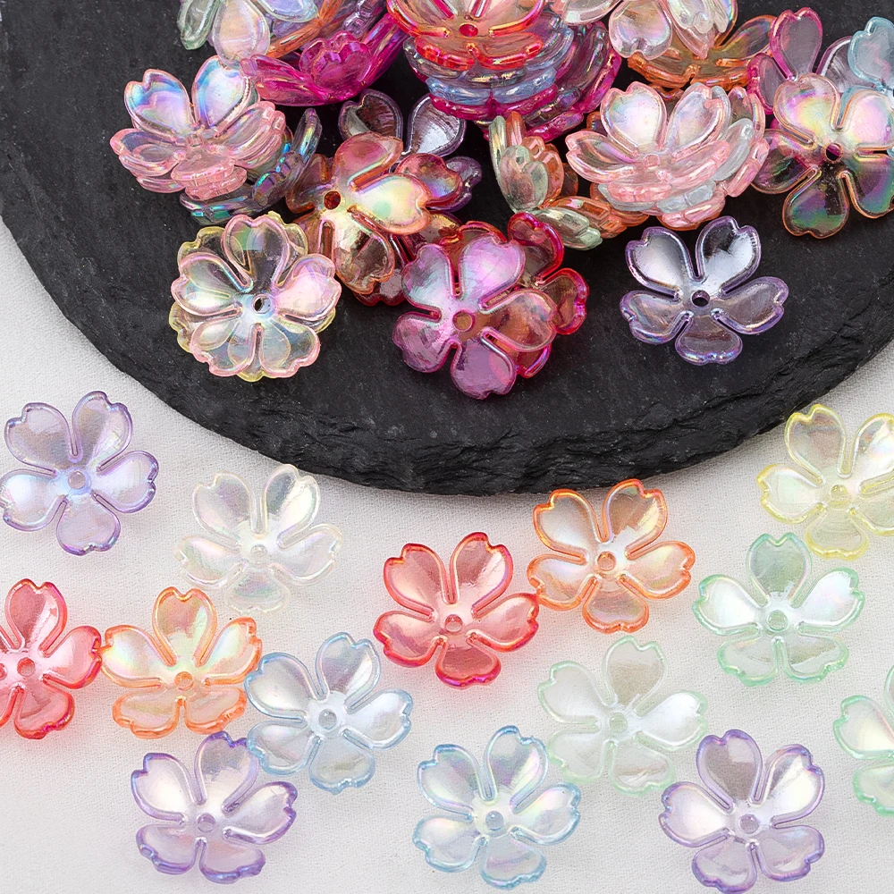 100pcs/lot 14.2x15mm Acrylic Galsang Flower Loose Beads Caps DIY For DIY Headwear Keychain Jewelry Making Materials Wholesale
100pcs/lot 14.2x15mm Acrylic Galsang Flower Loose Beads Caps DIY For DIY Headwear Keychain Jewelry Making Materials Wholesale