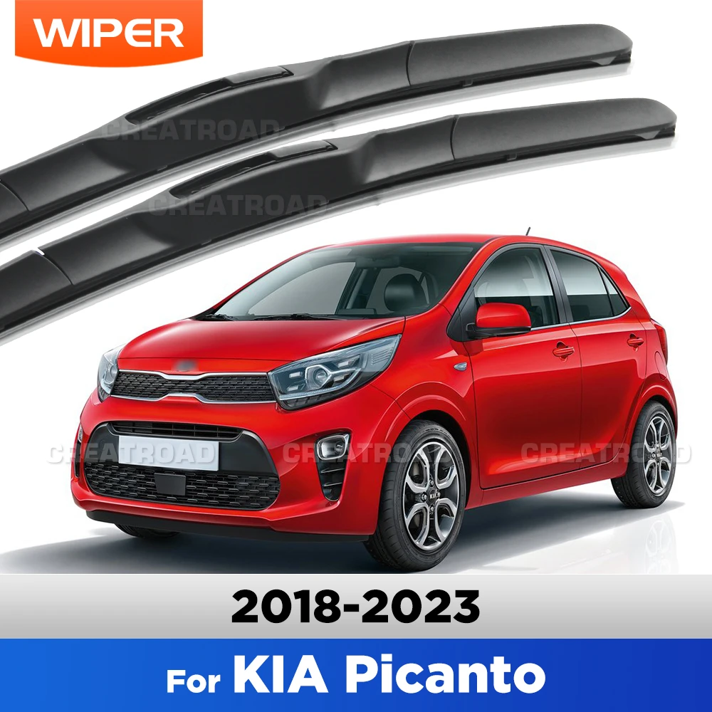 For KIA Picanto MK3 2018-2023 2019 2020 2021 2022 Wiper Front Wiper Blades Windshield Windscreen Window Brush 24"+14"
For KIA Picanto MK3 2018-2023 2019 2020 2021 2022 Wiper Front Wiper Blades Windshield Windscreen Window Brush 24"+14"
