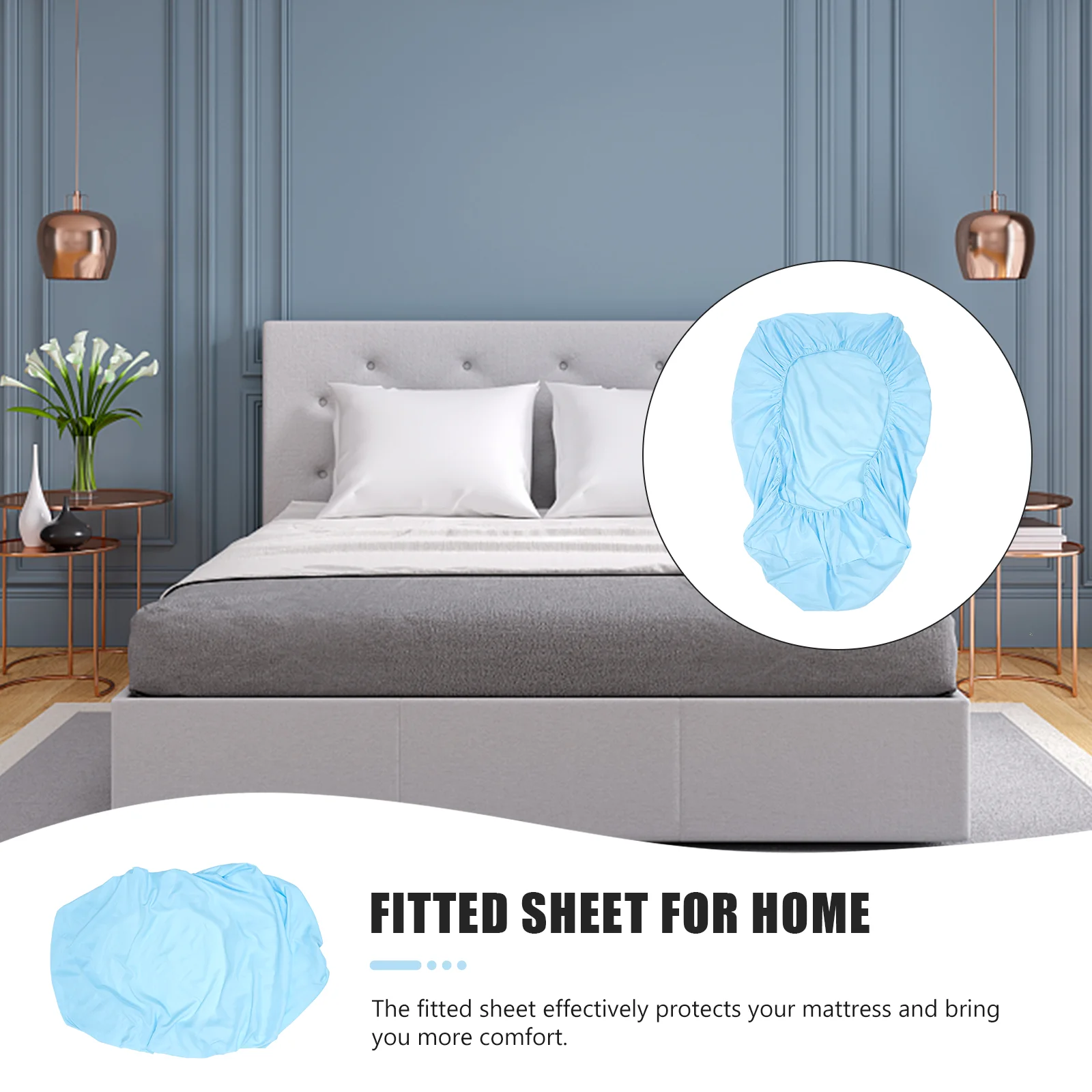 Polyester Fitted Sheet Twin Size Mattress Protector Comfortable Cases St Dimensions Elastic B Practical Home Hotel
Polyester Fitted Sheet Twin Size Mattress Protector Comfortable Cases St Dimensions Elastic B Practical Home Hotel