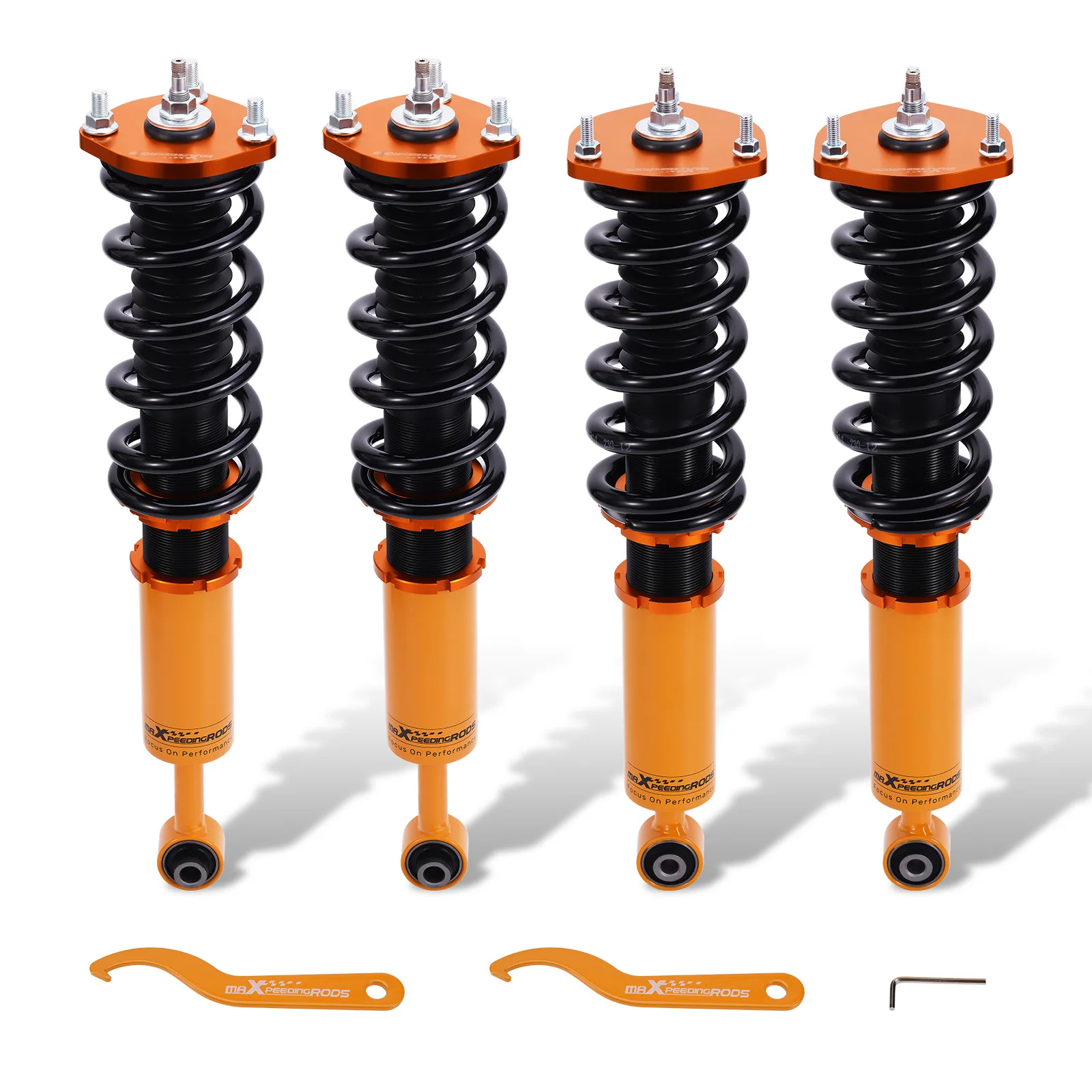 Комплект койловеров MaXpeedingrods для занижения подвески Lexus IS300 2001-2005
Комплект койловеров MaXpeedingrods для занижения подвески Lexus IS300 2001-2005