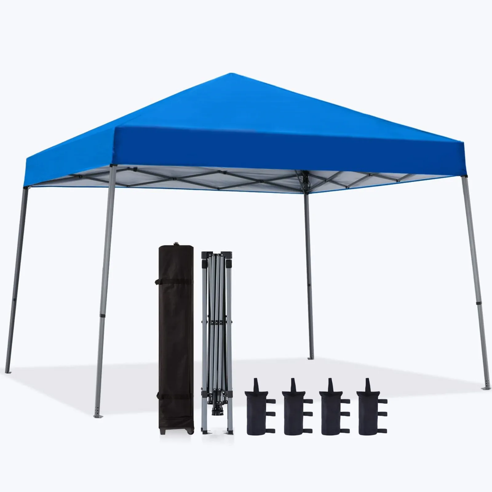 12x12ft Canopy Tent Pop-Up Awning Gazebo with Sand Bag Outdoor Event Shelter
12x12ft Canopy Tent Pop-Up Awning Gazebo with Sand Bag Outdoor Event Shelter