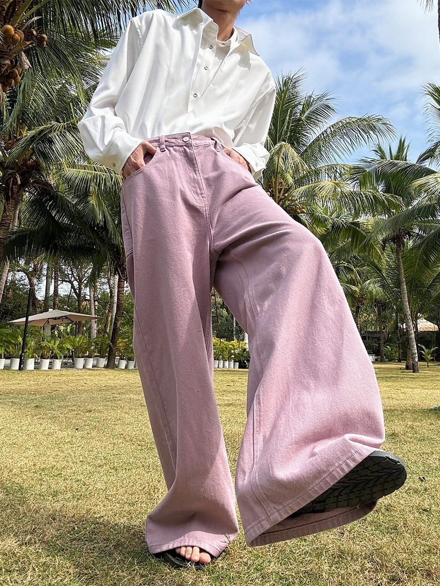 Hualun Cleanfit Casual Jeans Men's Versatile Straight Leg Wide Leg Pants Spring Faion Breathable Cotton mid High Waist
Hualun Cleanfit Casual Jeans Men's Versatile Straight Leg Wide Leg Pants Spring Faion Breathable Cotton mid High Waist