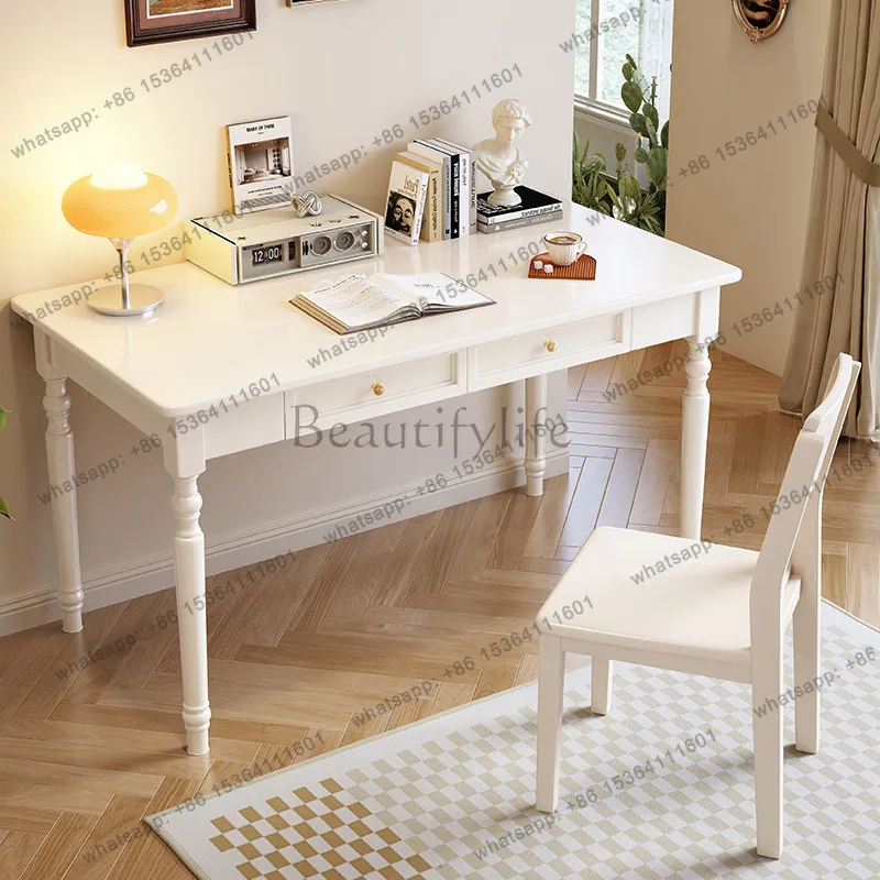 LJY Design Modern Office Desk Wooden Study Standing Drawer Luxury Crafts Office Desk Aesthetic Minimalist Ufficio Home Furniture
LJY Design Modern Office Desk Wooden Study Standing Drawer Luxury Crafts Office Desk Aesthetic Minimalist Ufficio Home Furniture
