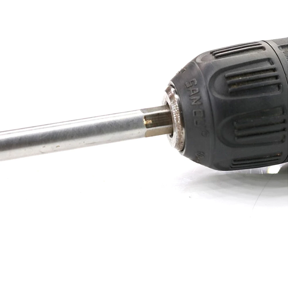 6.35mm Hex Adapter M10 Chuck Drilling Connect Rod Silver 8mm Hex Shank Carbide Tipped Metal M10 Chuck 300-600mm
6.35mm Hex Adapter M10 Chuck Drilling Connect Rod Silver 8mm Hex Shank Carbide Tipped Metal M10 Chuck 300-600mm