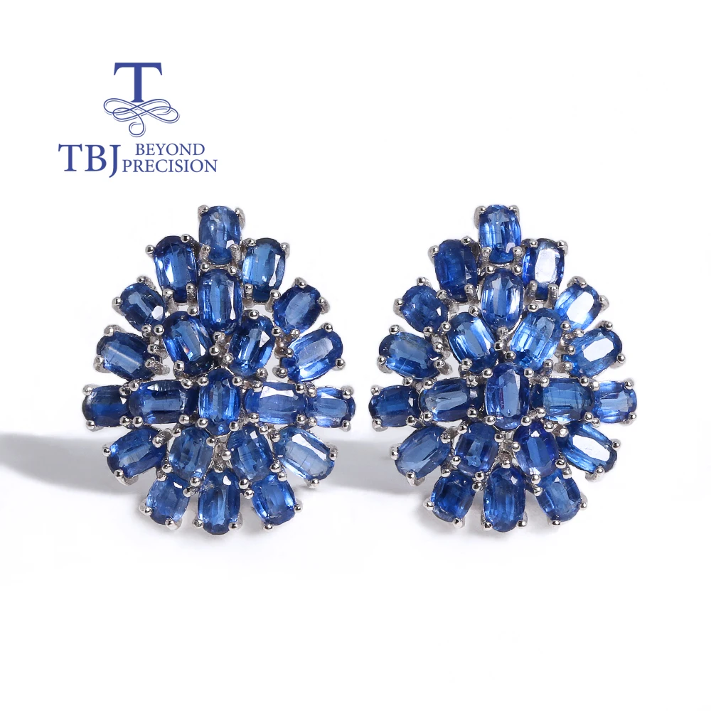 Super Luxury multi-gem design Natural blue kyanite Big earrings 925 silver precious elegant women's wedding & banquet wear
Super Luxury multi-gem design Natural blue kyanite Big earrings 925 silver precious elegant women's wedding & banquet wear