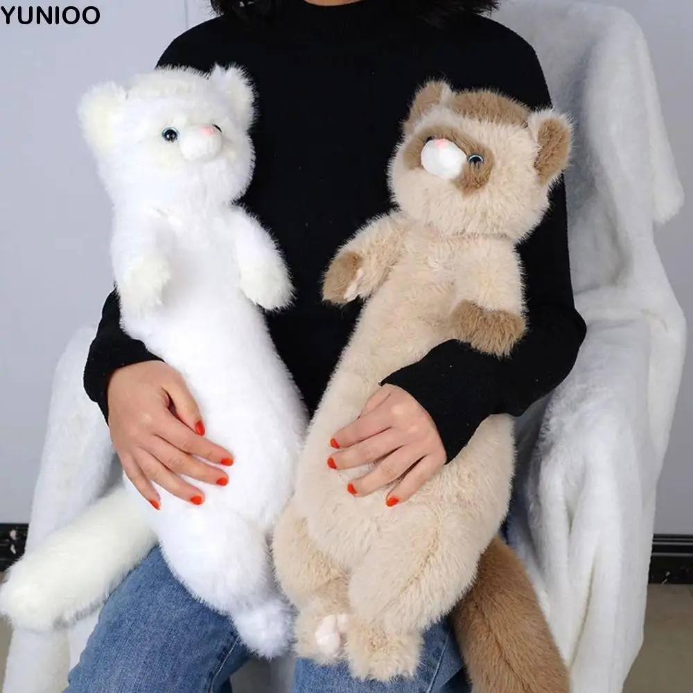 Stuffed Animal Ferrets Plush Toys Sofa Cushion Long Cute Stuffed Ferret 52CM Kawaii Brown Mink Plush Birthday Holiday
Stuffed Animal Ferrets Plush Toys Sofa Cushion Long Cute Stuffed Ferret 52CM Kawaii Brown Mink Plush Birthday Holiday