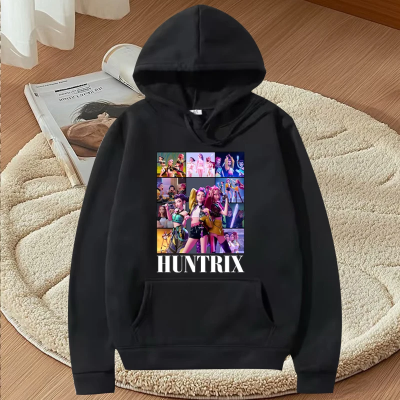 K-Pop Demon Hunters Huntrix Girlgroup Essential hoodie men women vintage Long sleeve streetwear print oversized hoodie unisex
K-Pop Demon Hunters Huntrix Girlgroup Essential hoodie men women vintage Long sleeve streetwear print oversized hoodie unisex