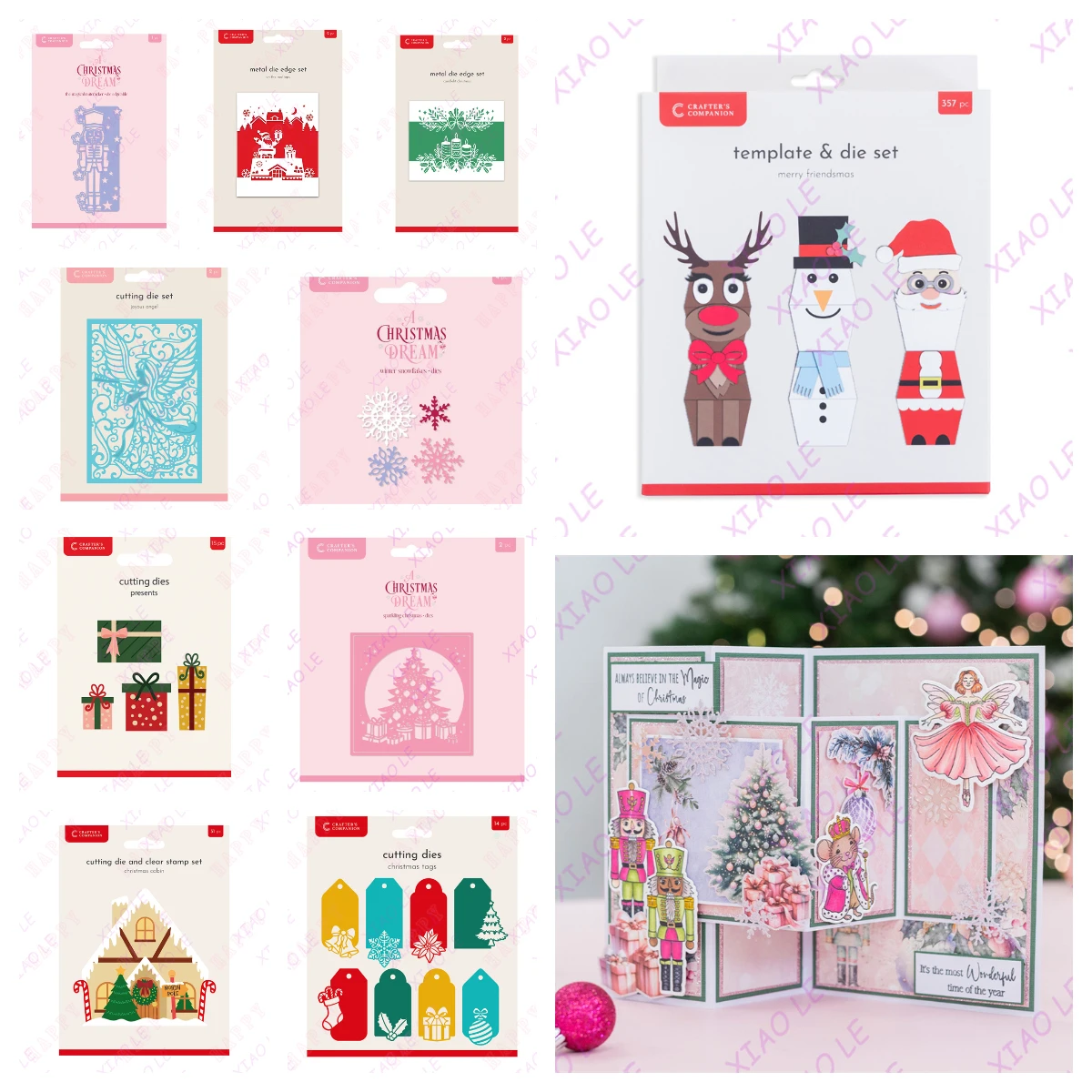 New Holly and Ivy Christmas Cabin Cutting Dies Scrapbook Diary Decoration Stencil Embossing Template DIY Greeting Card Handmade
New Holly and Ivy Christmas Cabin Cutting Dies Scrapbook Diary Decoration Stencil Embossing Template DIY Greeting Card Handmade