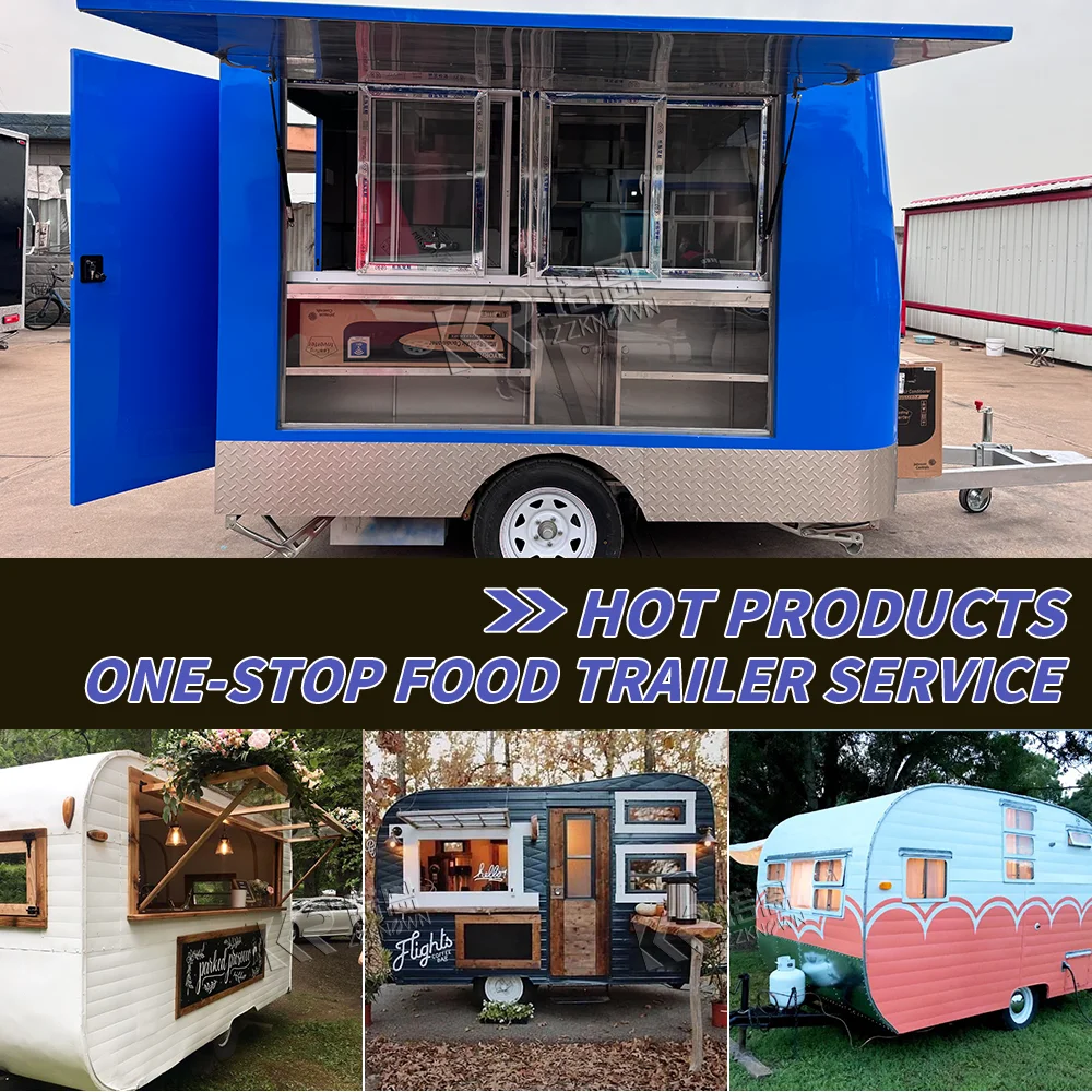 Cusotm Concession Mobile Fast Food Trailer With Fully Equipped Street Snack Ice Cream Cart With Full Kitchen Food Truck
Cusotm Concession Mobile Fast Food Trailer With Fully Equipped Street Snack Ice Cream Cart With Full Kitchen Food Truck