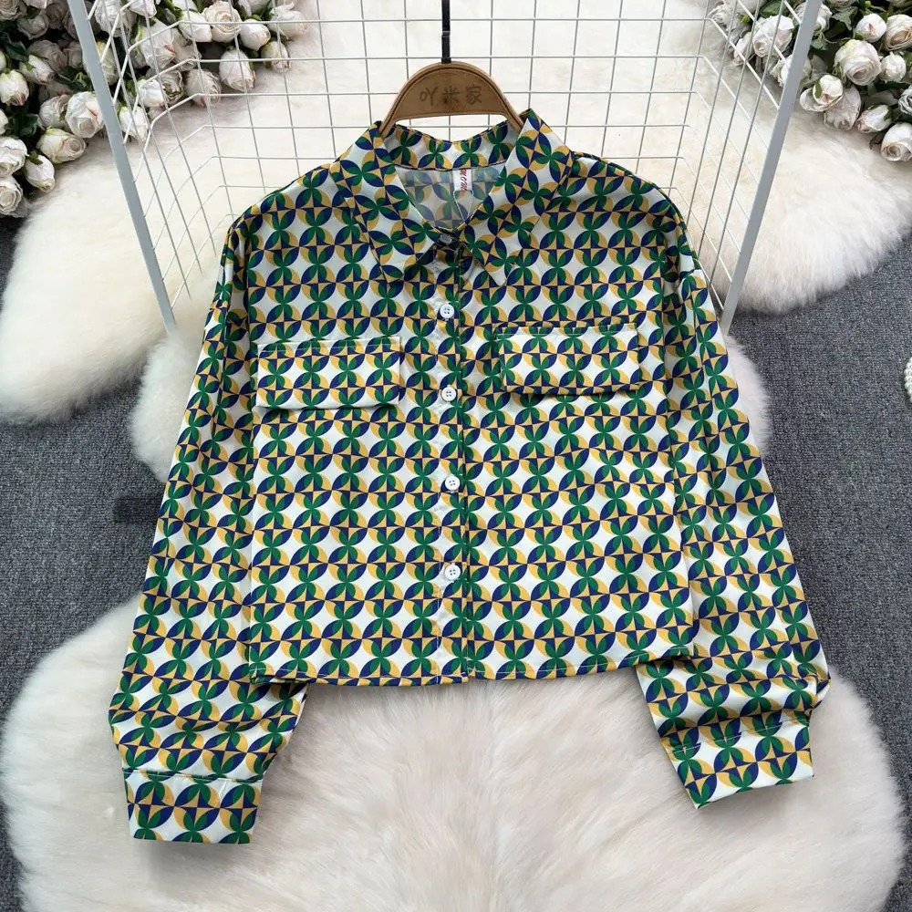 Casual Retro Popular Floral Printed Shirt for Women's Spring Autumn New Long Sleeved Temperament Fashionable Trendy Shirt Top
Casual Retro Popular Floral Printed Shirt for Women's Spring Autumn New Long Sleeved Temperament Fashionable Trendy Shirt Top