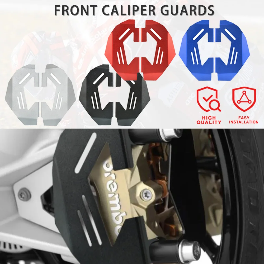 R1250 GS R 1200GS Motorcycle CNC Front Brake Caliper Reservoir Cover Guard Protection For BMW R1250GS Adventure R1200GS LC ADV