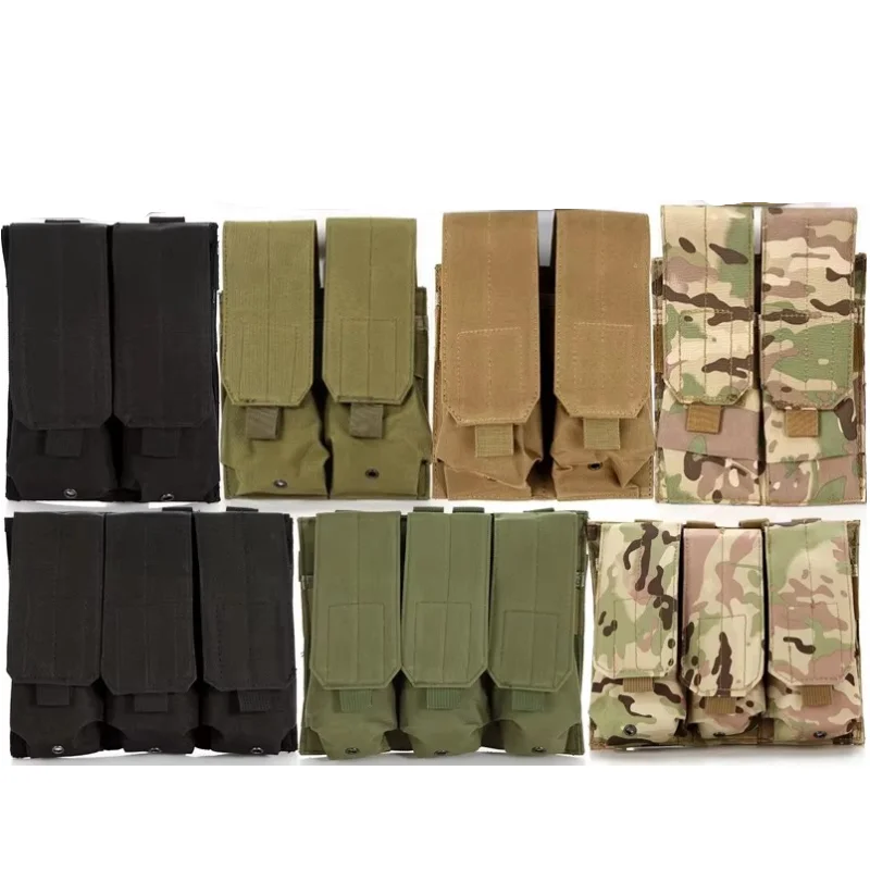 M4 M16 Molle Magazine Pouch Double Traiple Mag Holder Waist Bag Outdoor Hunting Vest Mag Holster Open-Top AK AR Magazine Pouches
M4 M16 Molle Magazine Pouch Double Traiple Mag Holder Waist Bag Outdoor Hunting Vest Mag Holster Open-Top AK AR Magazine Pouches