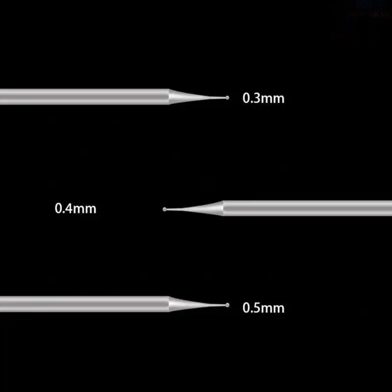 652F 0.3mm 0.4mm 0.5mm Spherical Carving Cutter Head for Mobile Phone Mainboard
652F 0.3mm 0.4mm 0.5mm Spherical Carving Cutter Head for Mobile Phone Mainboard