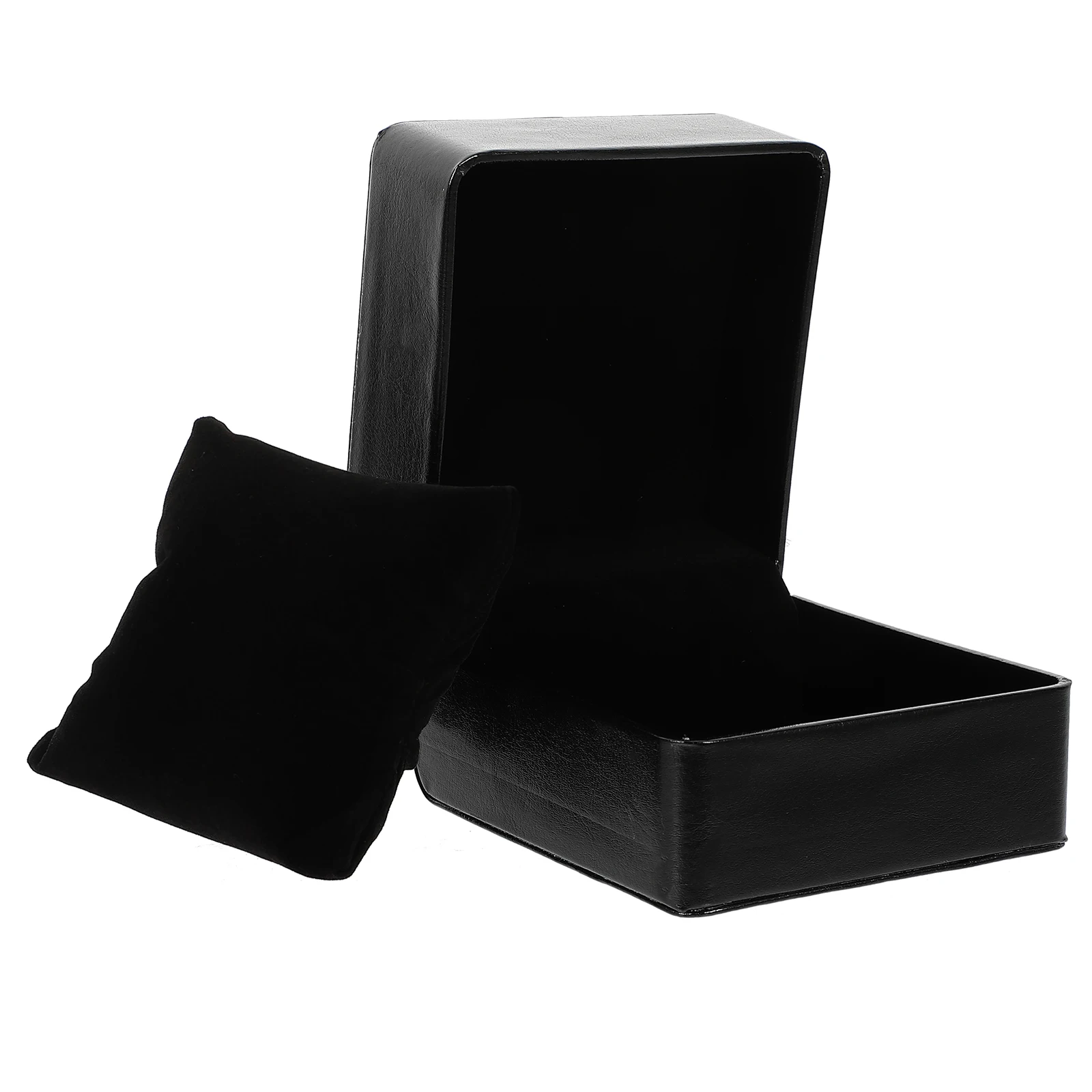 Exquisite PU Watch Storage Box Portable Jewelry Case for Travel Home Use Lightweight Compact Protective Pillow 
Exquisite PU Watch Storage Box Portable Jewelry Case for Travel Home Use Lightweight Compact Protective Pillow