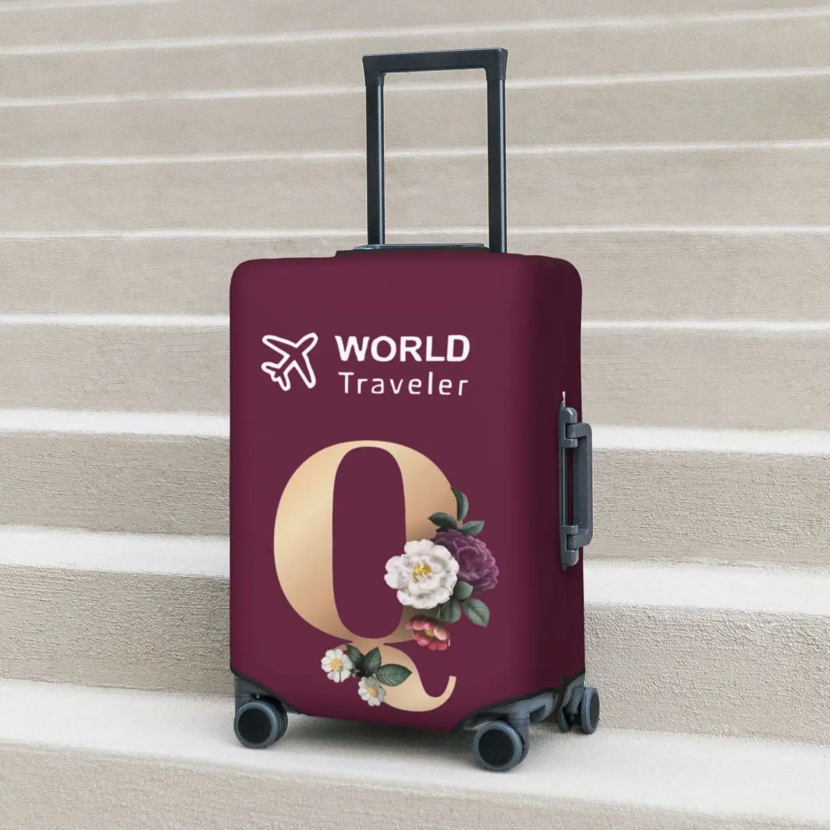 World Travel Suitcase Cover Fashion Cruise Trip Protector Flight Fun Luggage Accesories
World Travel Suitcase Cover Fashion Cruise Trip Protector Flight Fun Luggage Accesories