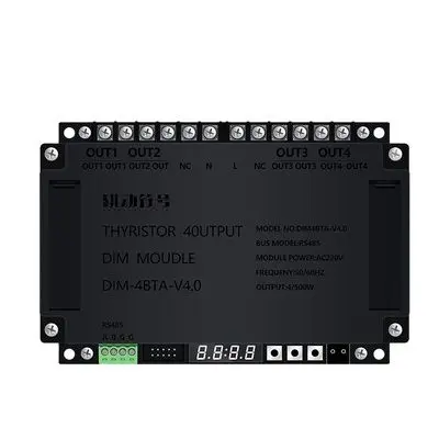 Conference room exhibition hall intelligent lighting guide rail type rs485 communication LED thyristor dimming module driver
Conference room exhibition hall intelligent lighting guide rail type rs485 communication LED thyristor dimming module driver