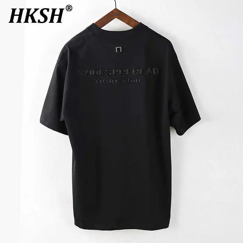 HKSH 2024, новая летняя футболка с коротким рукавом, мужская свободная футболка с круглым вырезом и 3D-шоу из бисера, повседневные японские модные простые хлопковые футболки HK1683
HKSH 2024, новая летняя футболка с коротким рукавом, мужская свободная футболка с круглым вырезом и 3D-шоу из бисера, повседневные японские модные простые хлопковые футболки HK1683